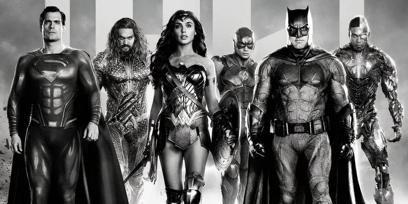 The main characters in Zack Snyder's Justice League