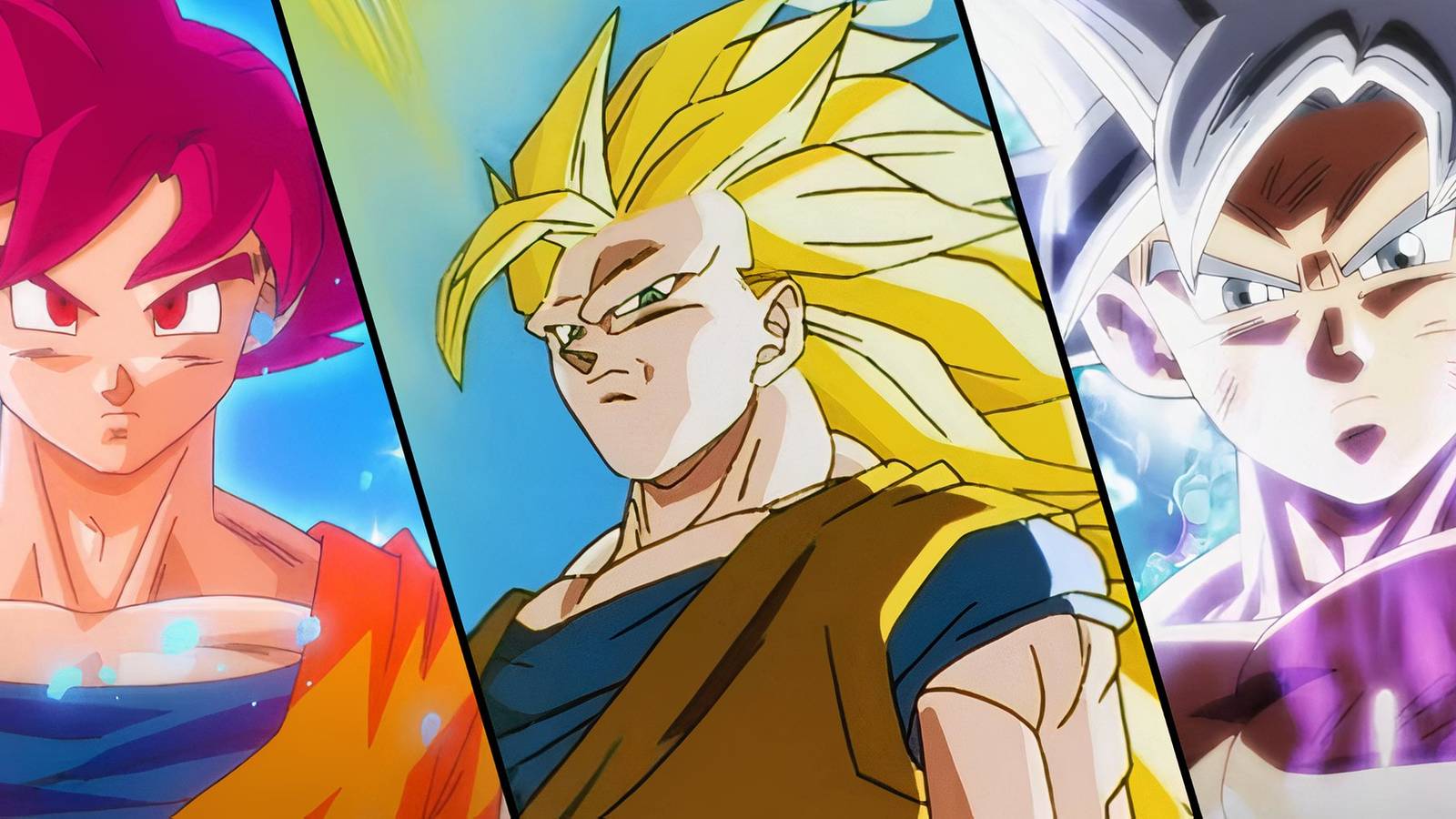 Super Saiyan God, SS3 and Mastered Ultra Instict