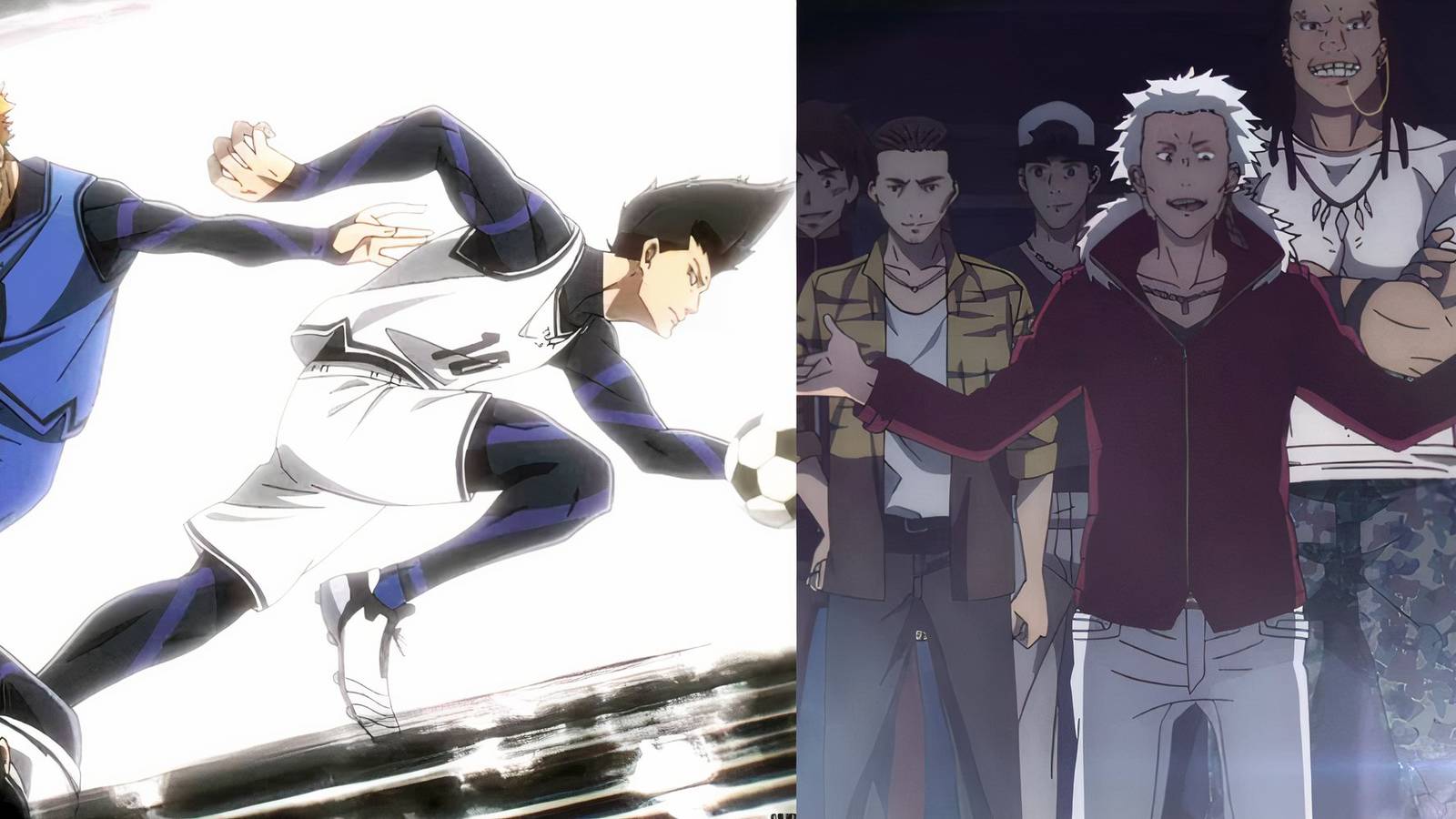 Barou Blue Lock (left) Tomodachi Game Gang (right)