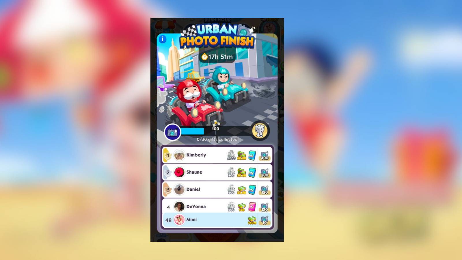 urban photo finish monopoly go