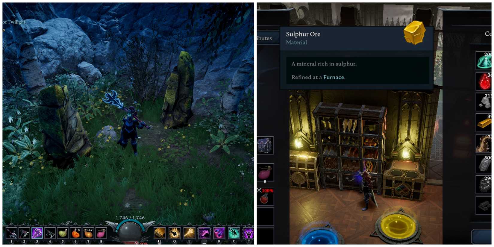 images of How To Make Sulphur in V Rising 