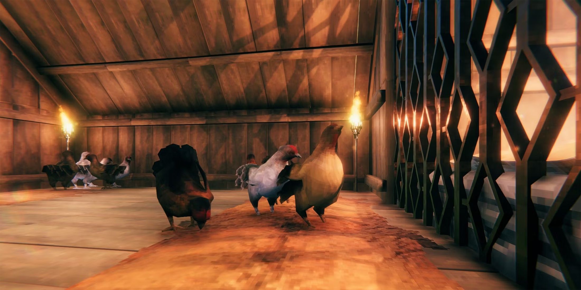 Helpful Valheim Trick Keeps Chickens Safe From Raids