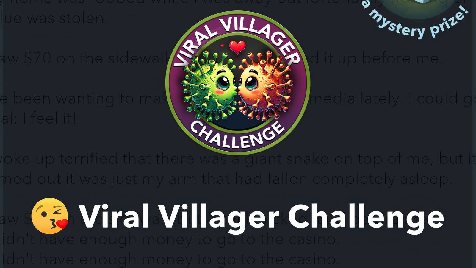 viral villager challenge bitlife