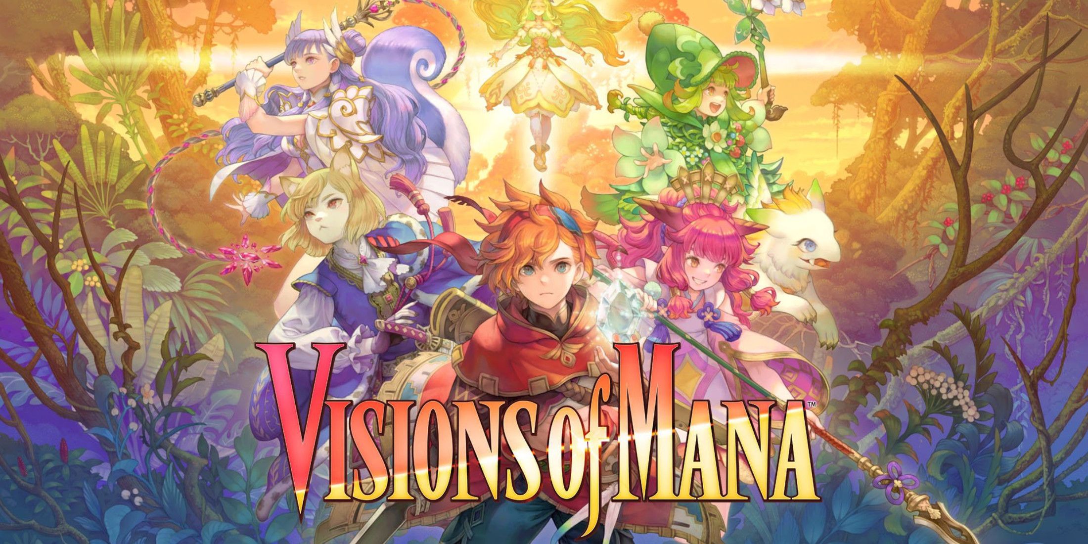 Visions of Mana Key Art