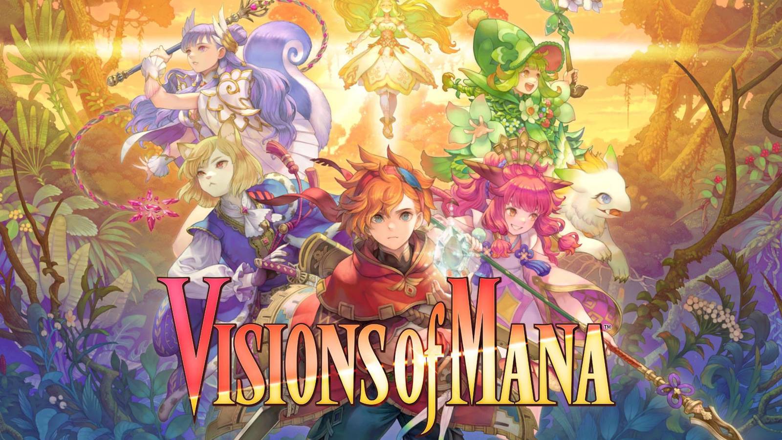 Visions of Mana Key Art