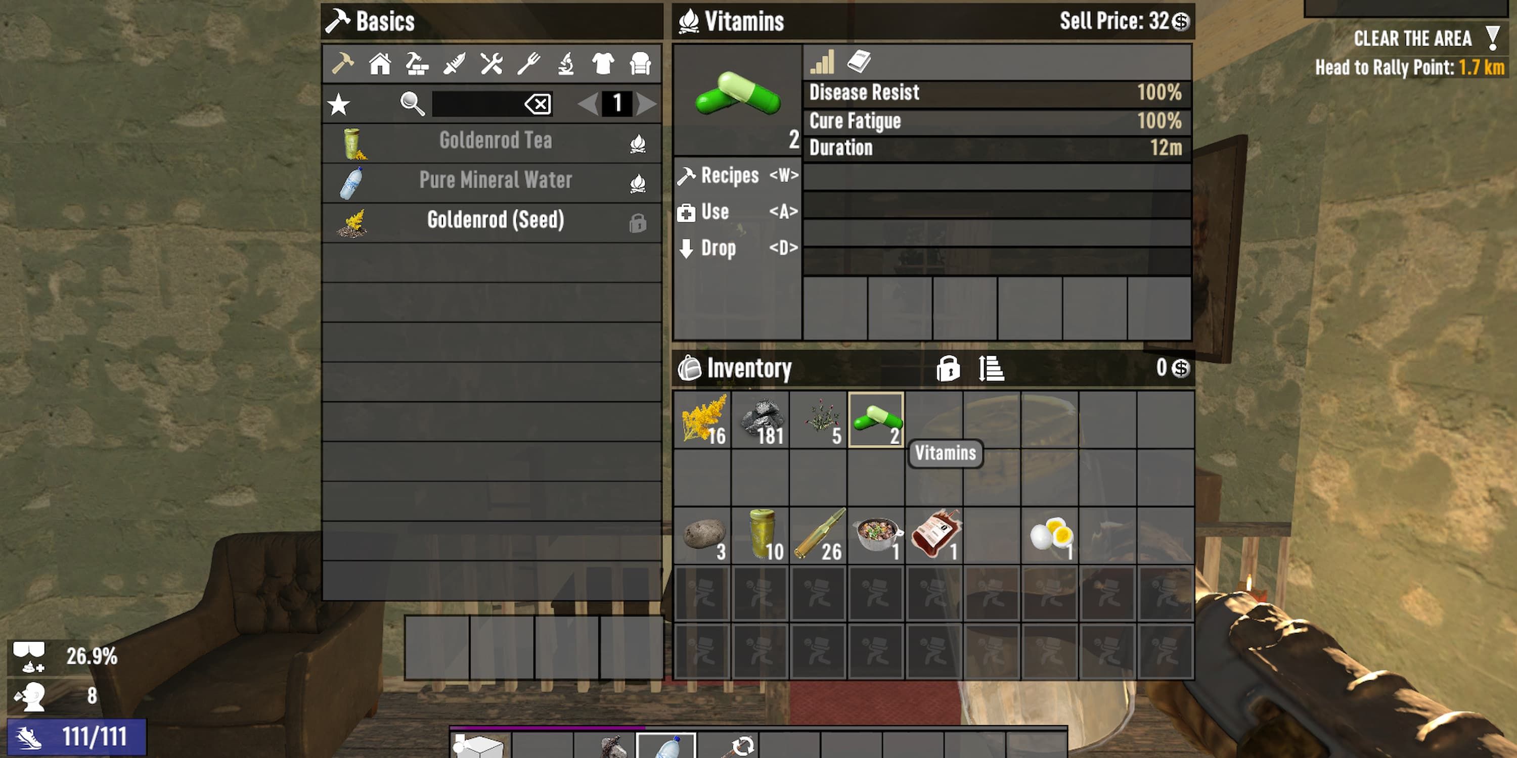 7 Days To Die: How To Cure Dysentery