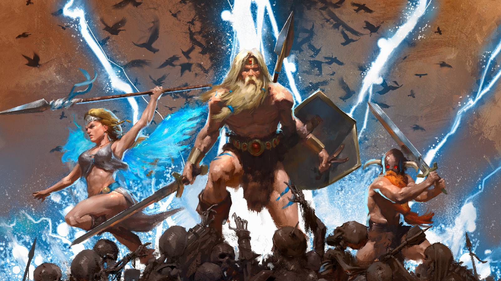 Volgarr the Viking 2 Key Art