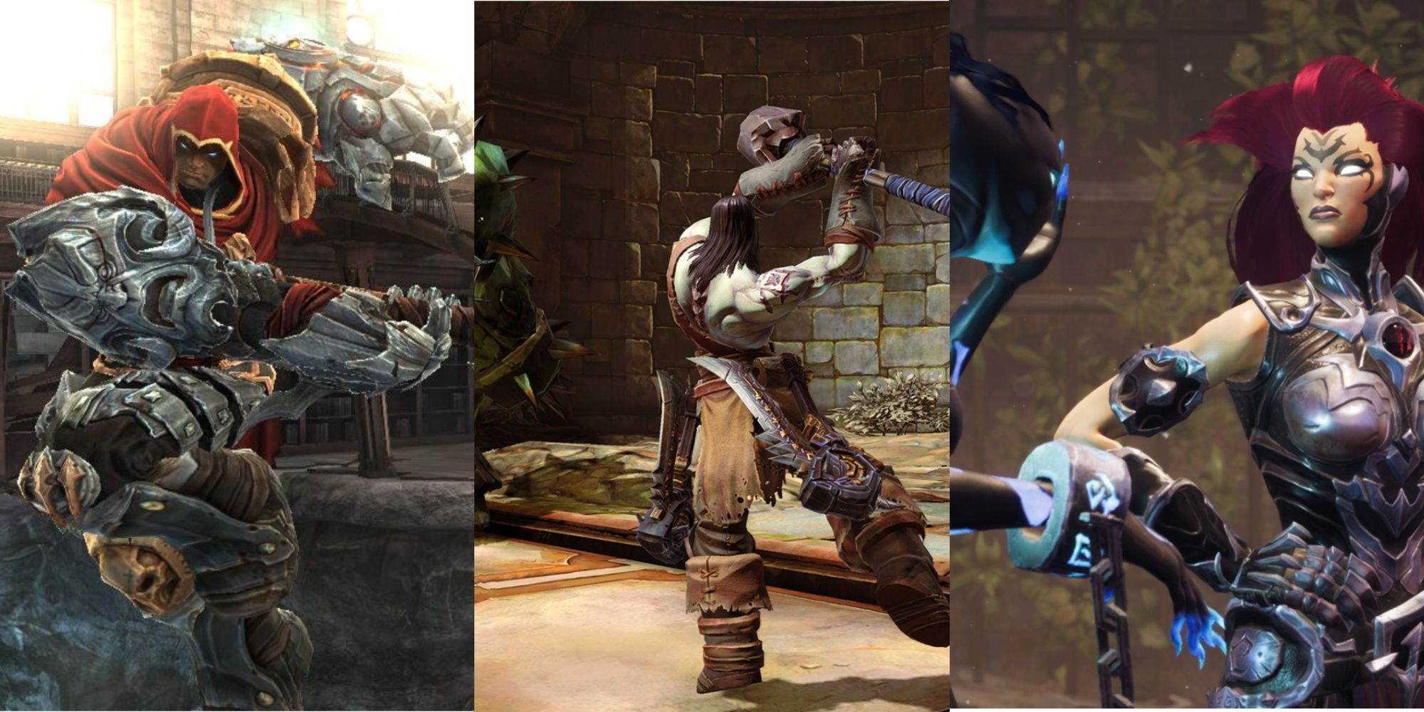 War Darksiders,  Death Darksiders II, Fury Darksiders III