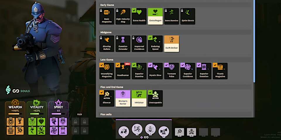 Warden Build in Deadlock