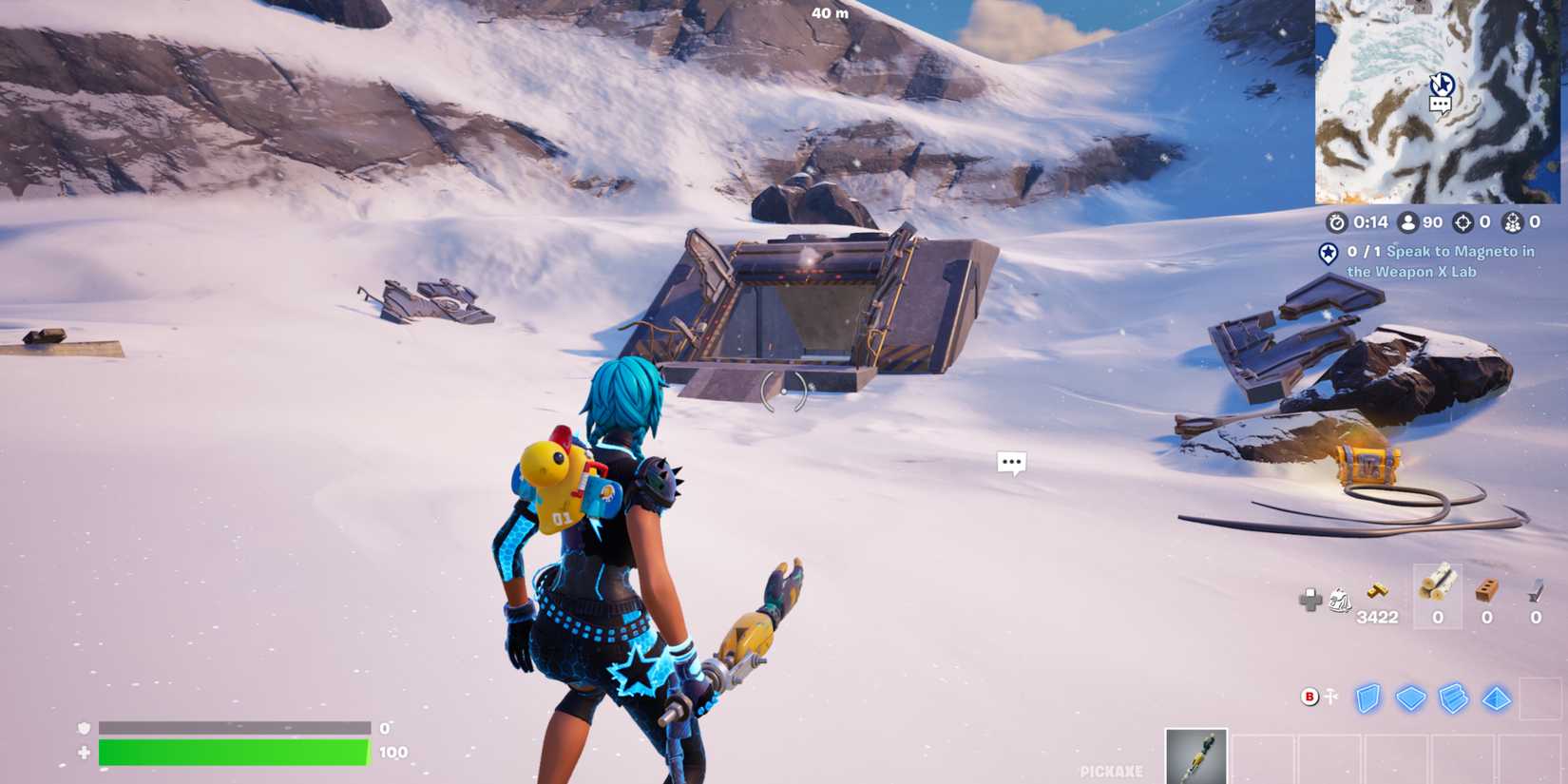 weapon x magneto lab fortnite