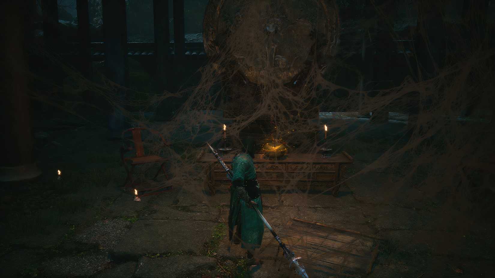 Webbed Hollow Celestial Jade Lotus Pill Location in Black Myth Wukong