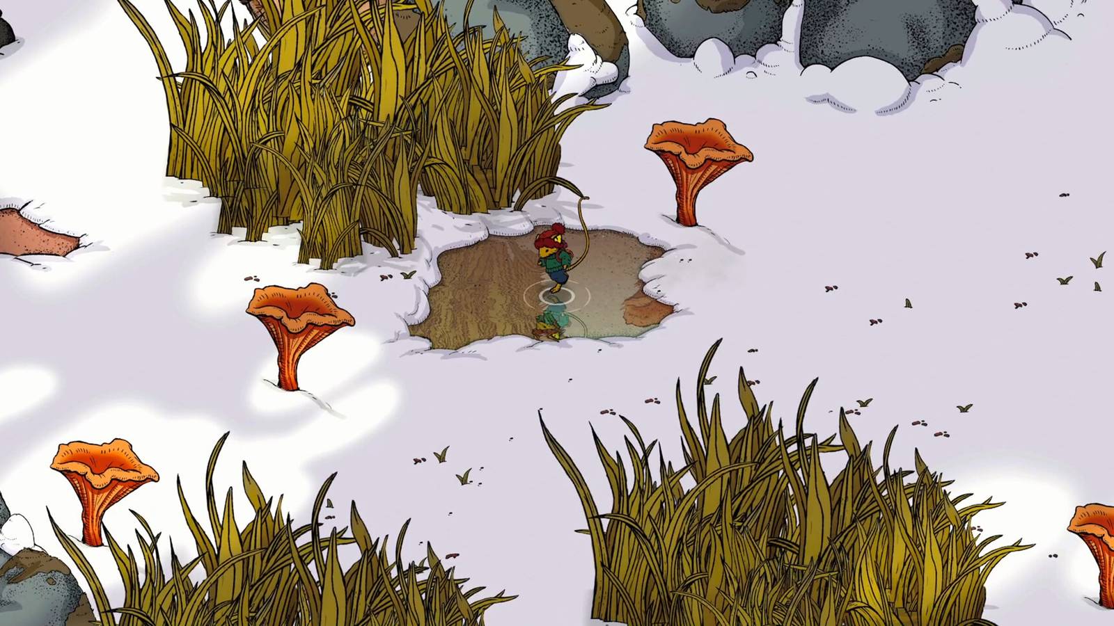 winter burrow screenshot