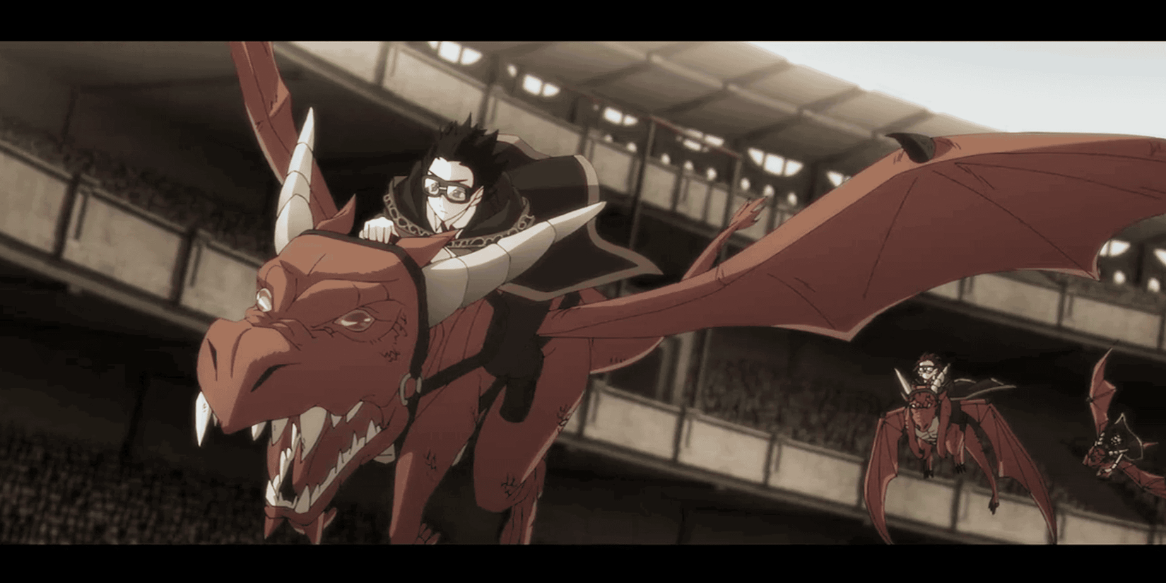 Wistoria Wand and Sword Ep04 Dragon Race