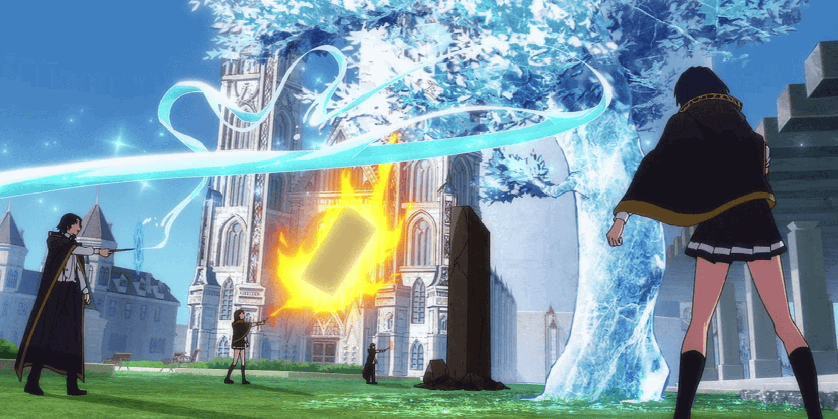 Wistoria Wand and Sword Ep04 Student Magic Activity