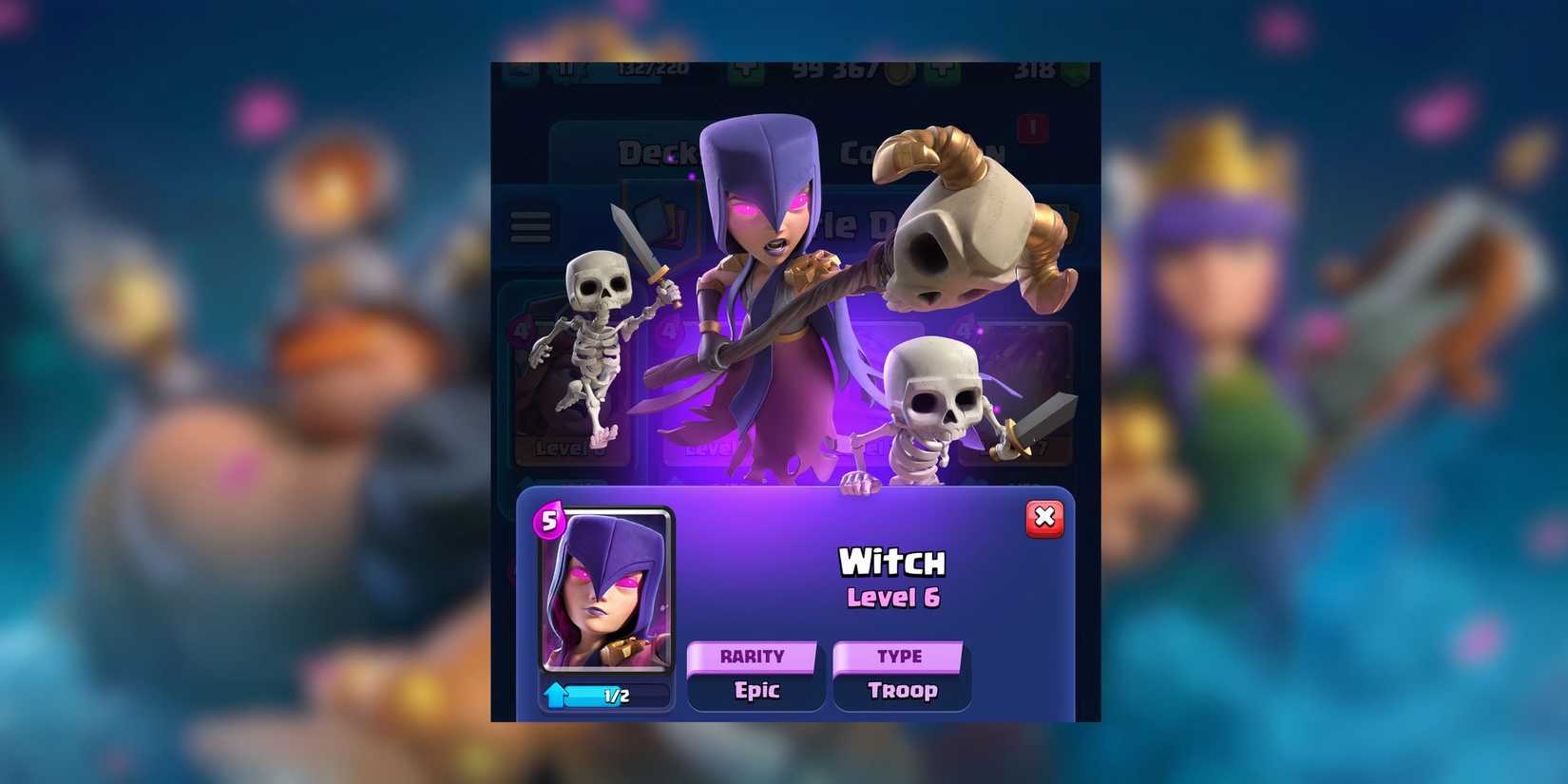 witch clash royale