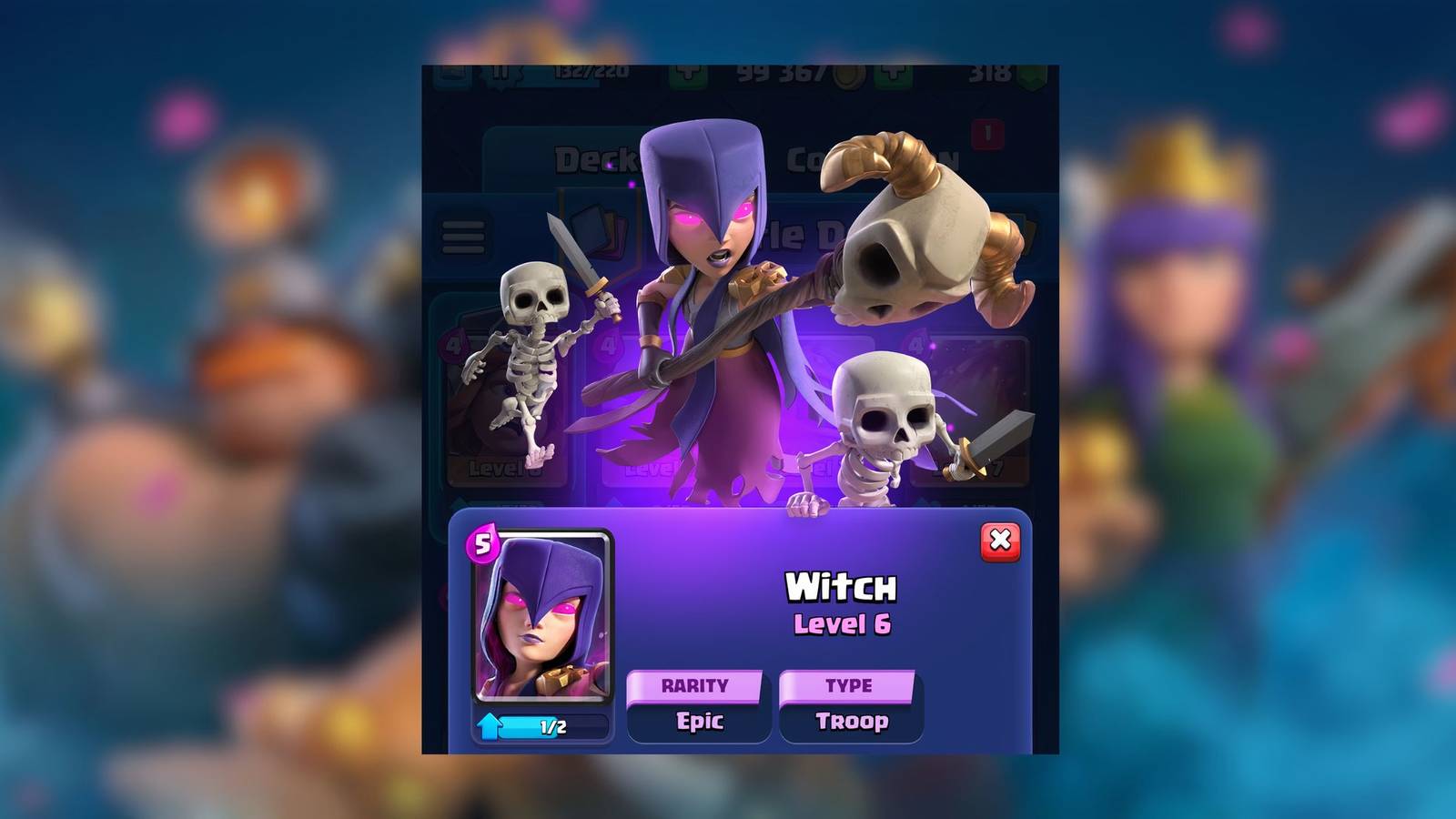 witch clash royale