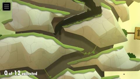 Image of the goo moving downward in World of Goo 2