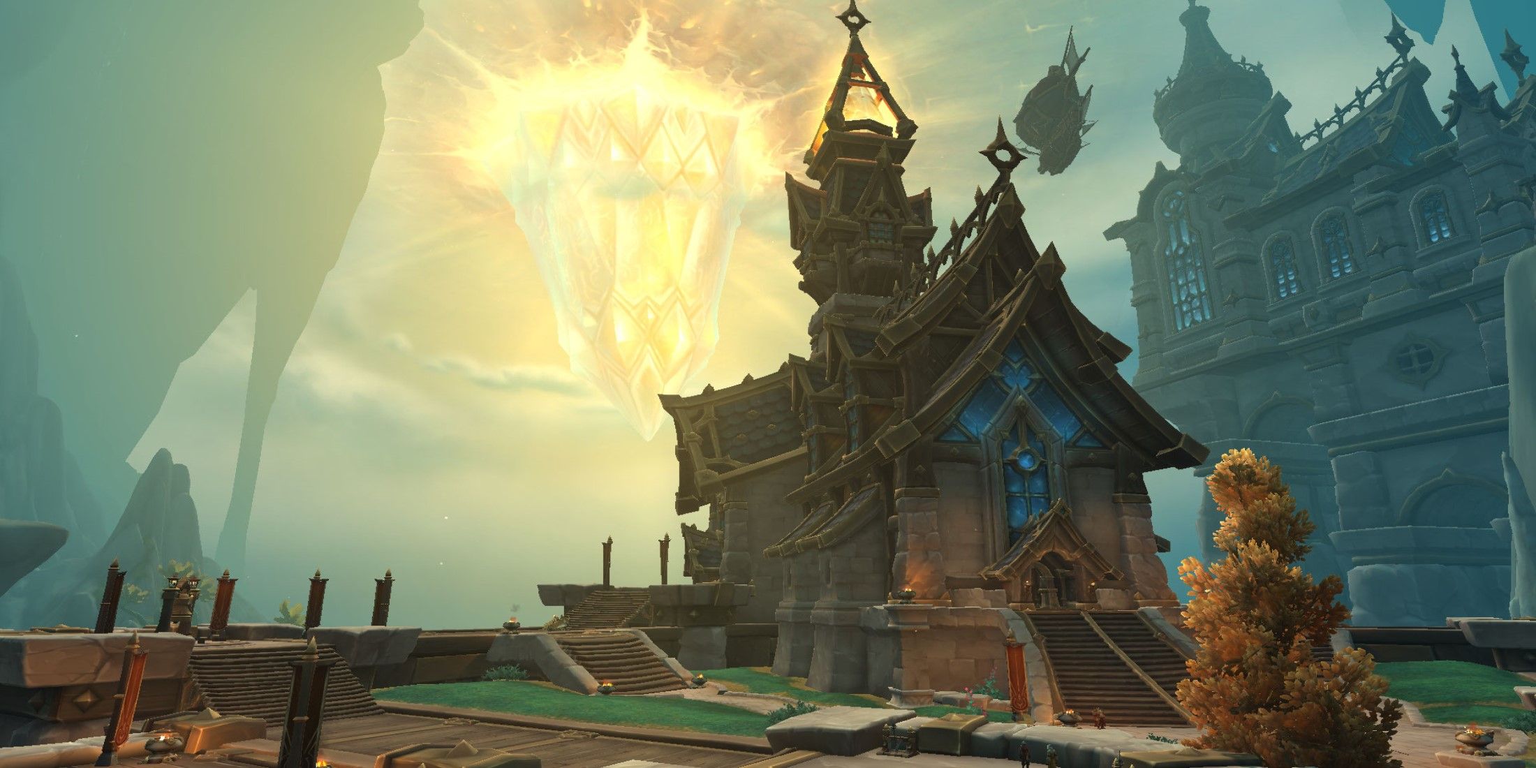 world of warcraft - screenshot of location in hallowfall