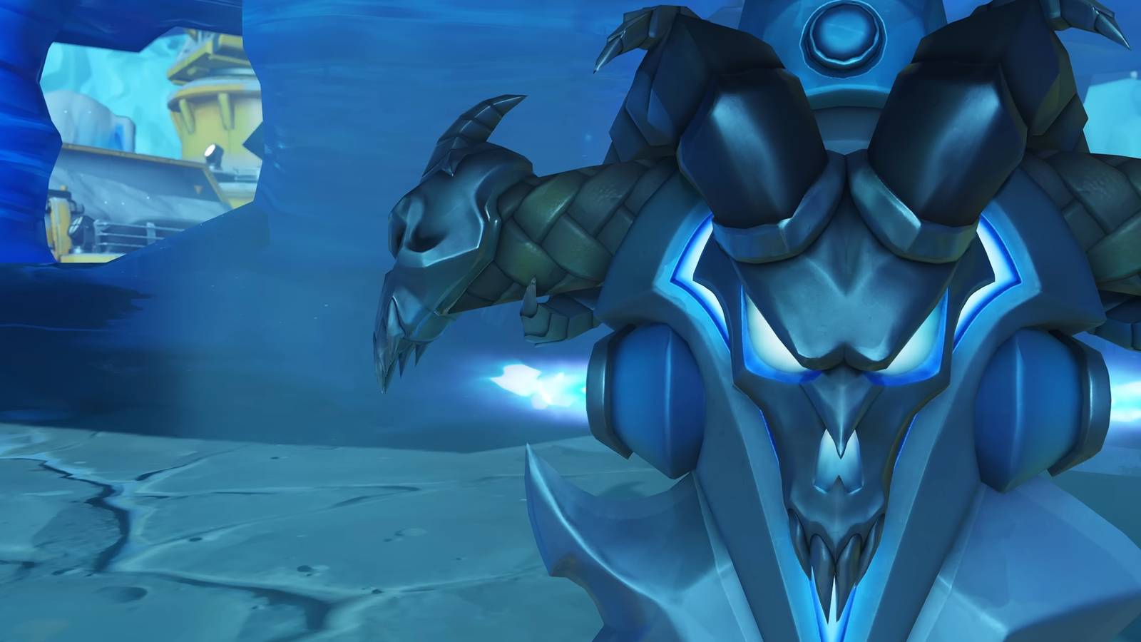 frostmourne teaser from wow overwatch collaboration