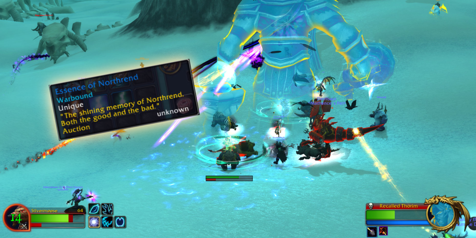 WoW TWW Band of Radiant Echoes Heirloom The War Within Essence of Northrend Thorim Radiant Echoes