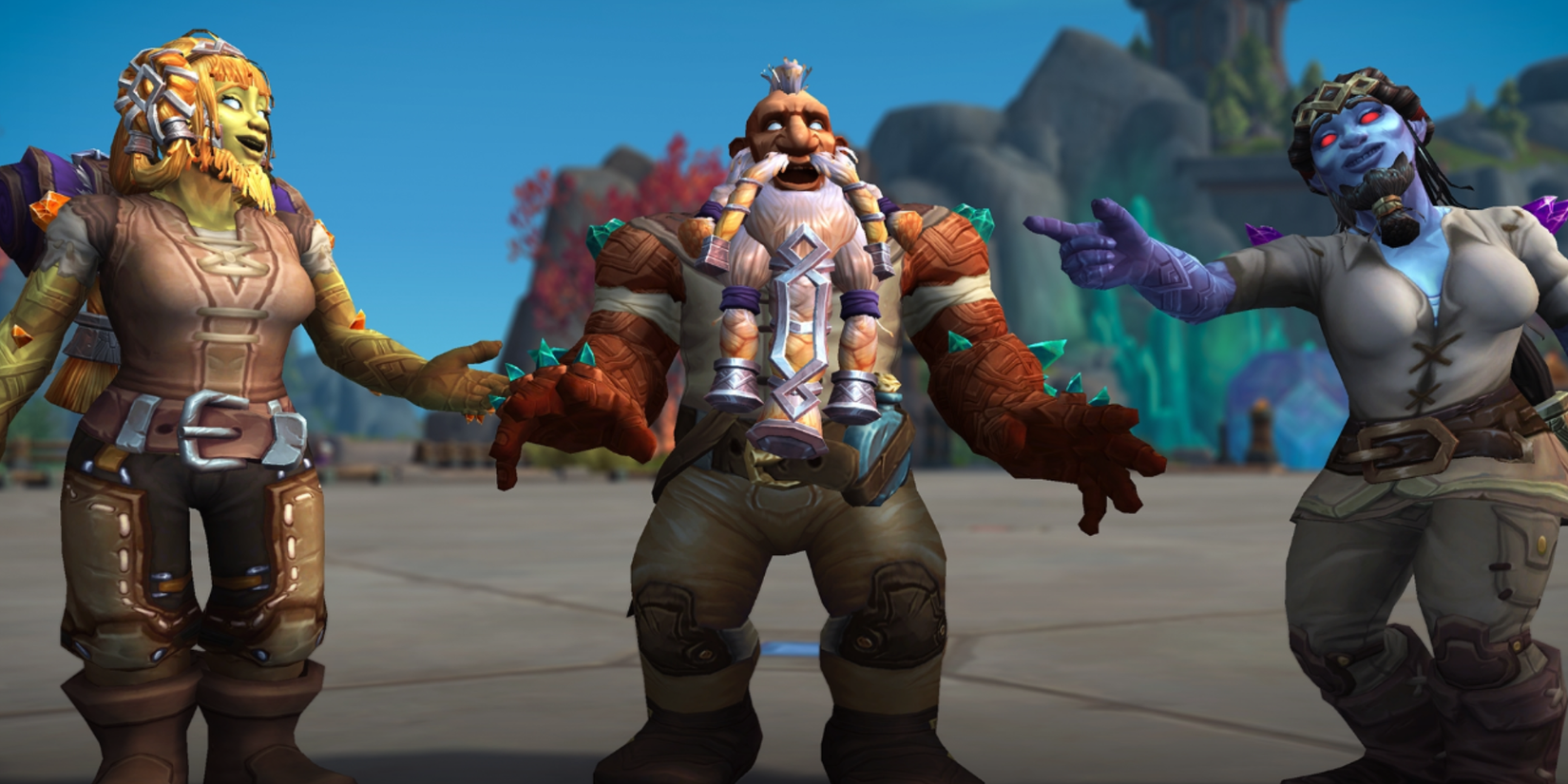 WoW The War Within: Earthen Allied Race Overview: Racials, Classes, & More