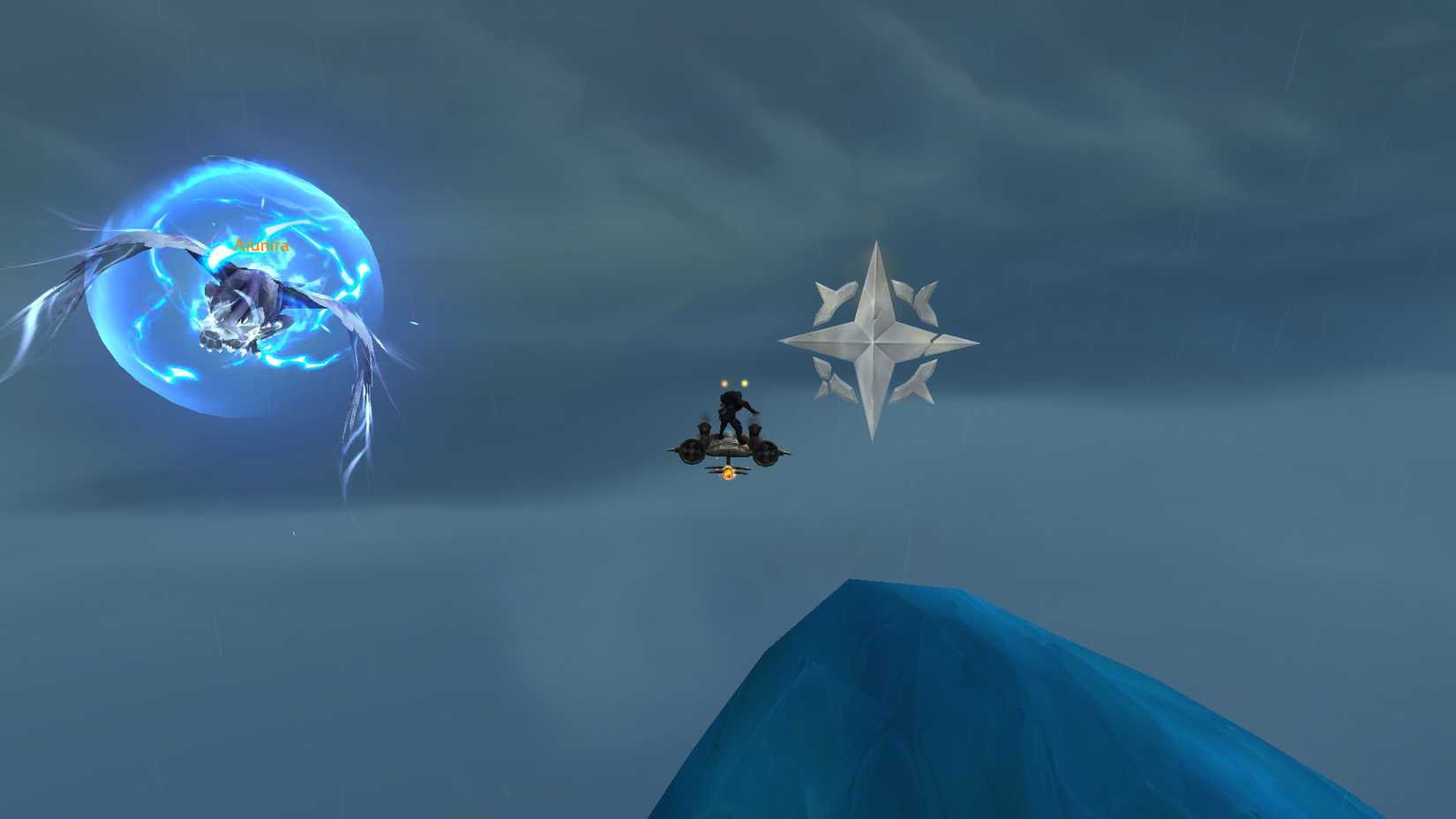 wow the war within skyriding glyph near rare enemy