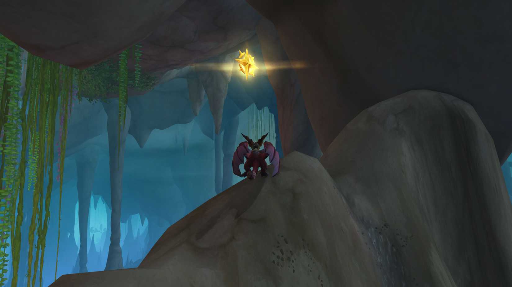 wow the war within skyriding glyph in lost mines