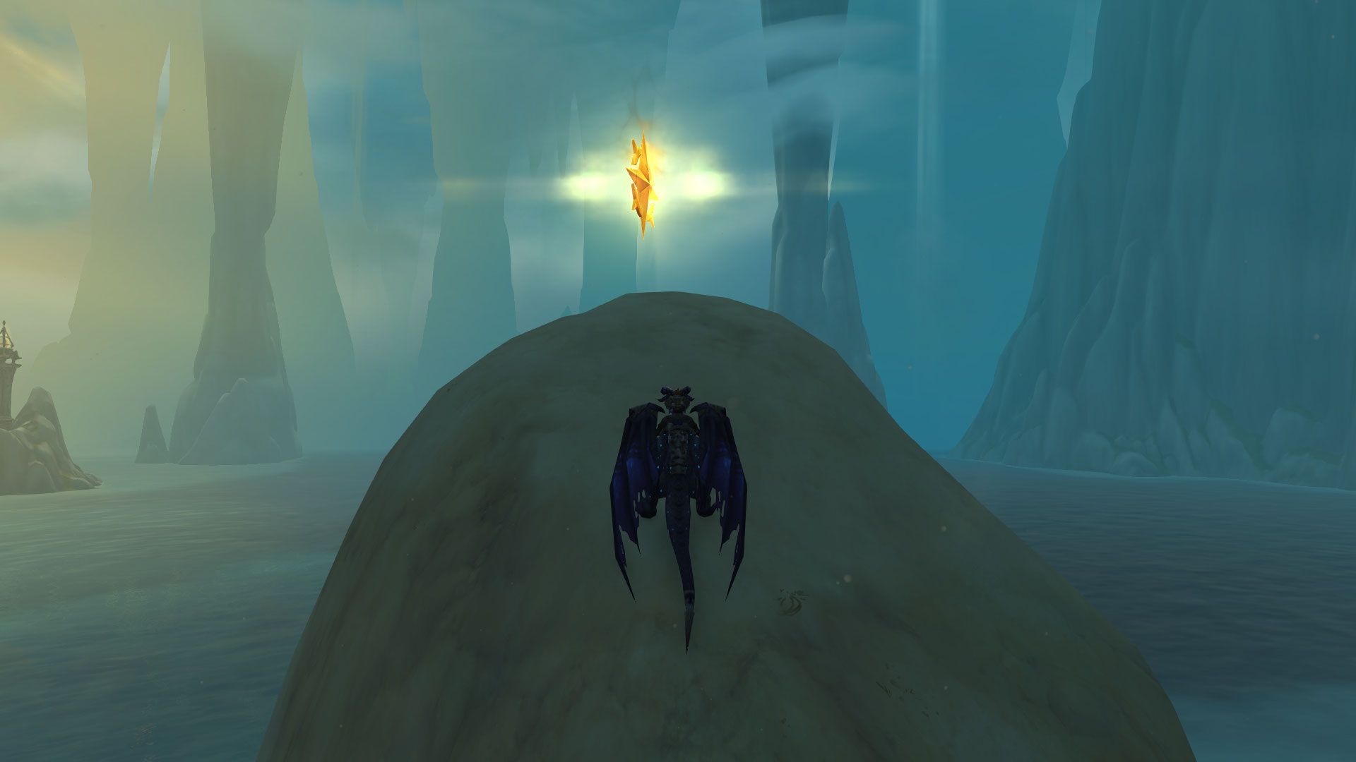 wow the war within skyriding glyph in bleak sand