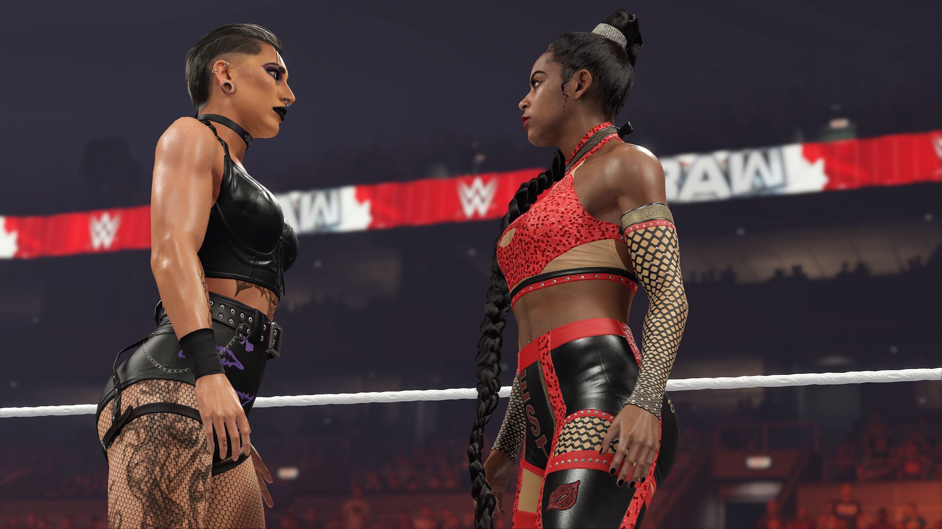 wwe 2k23 rhea ripley bianca belair