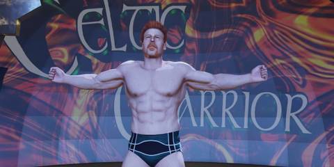 WWE 2K24 Glitch Sheamus