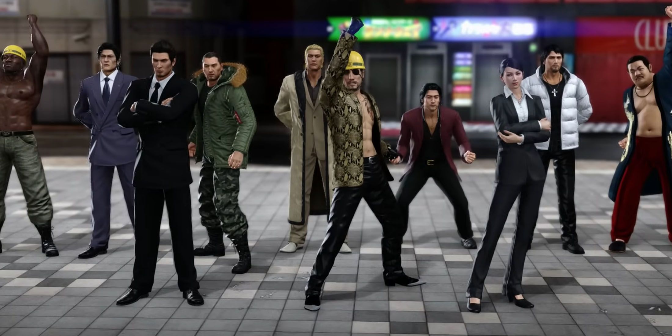 Yakuza Kiwami 2 Kazuma Kiryu Goro Majima Majima Construction