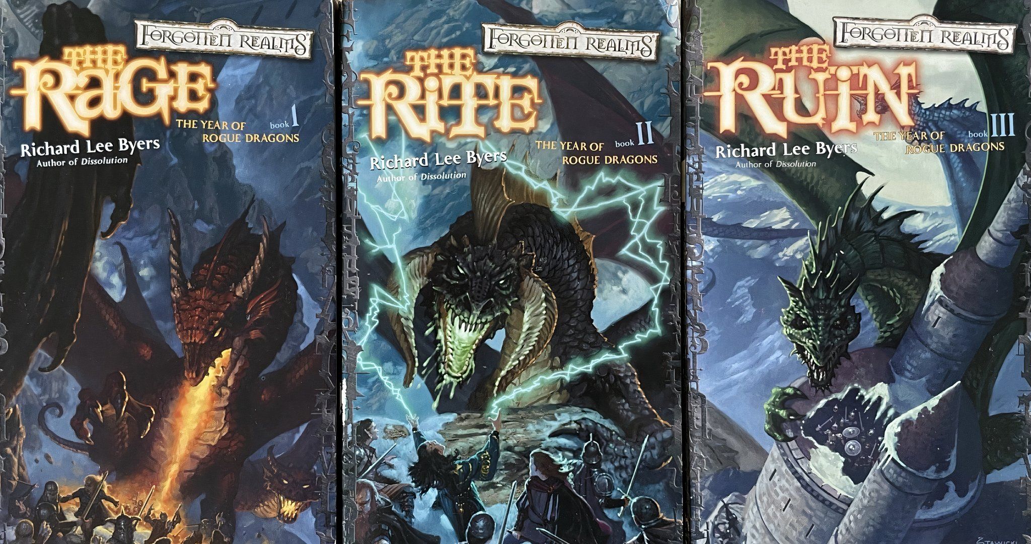 Year Of Rogue Dragons Trilogy (Forgotten Realms)