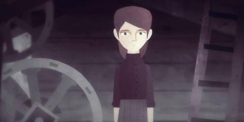 The first encounter with Stina Nilsson in the cabin