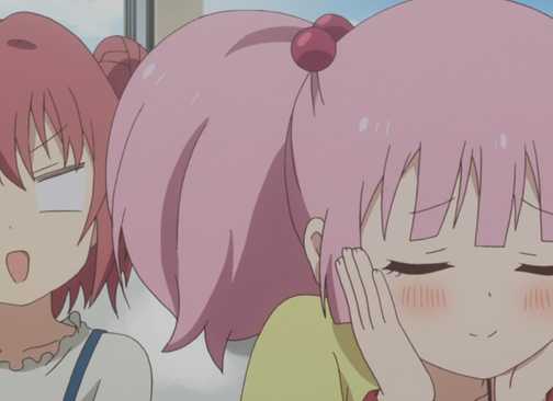 yuru yuri akari and Chinatsu