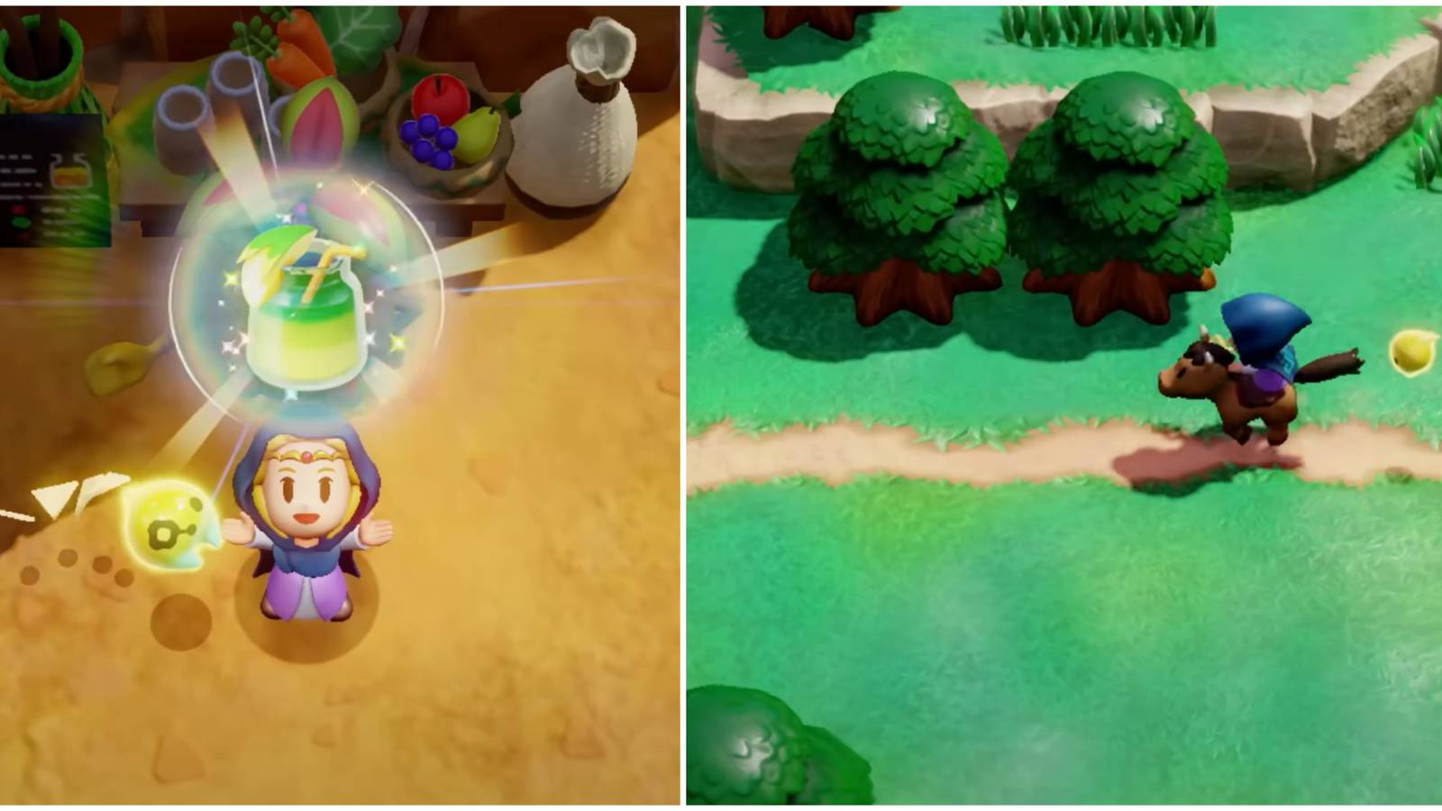 zelda echoes of wisdom smoothie horse