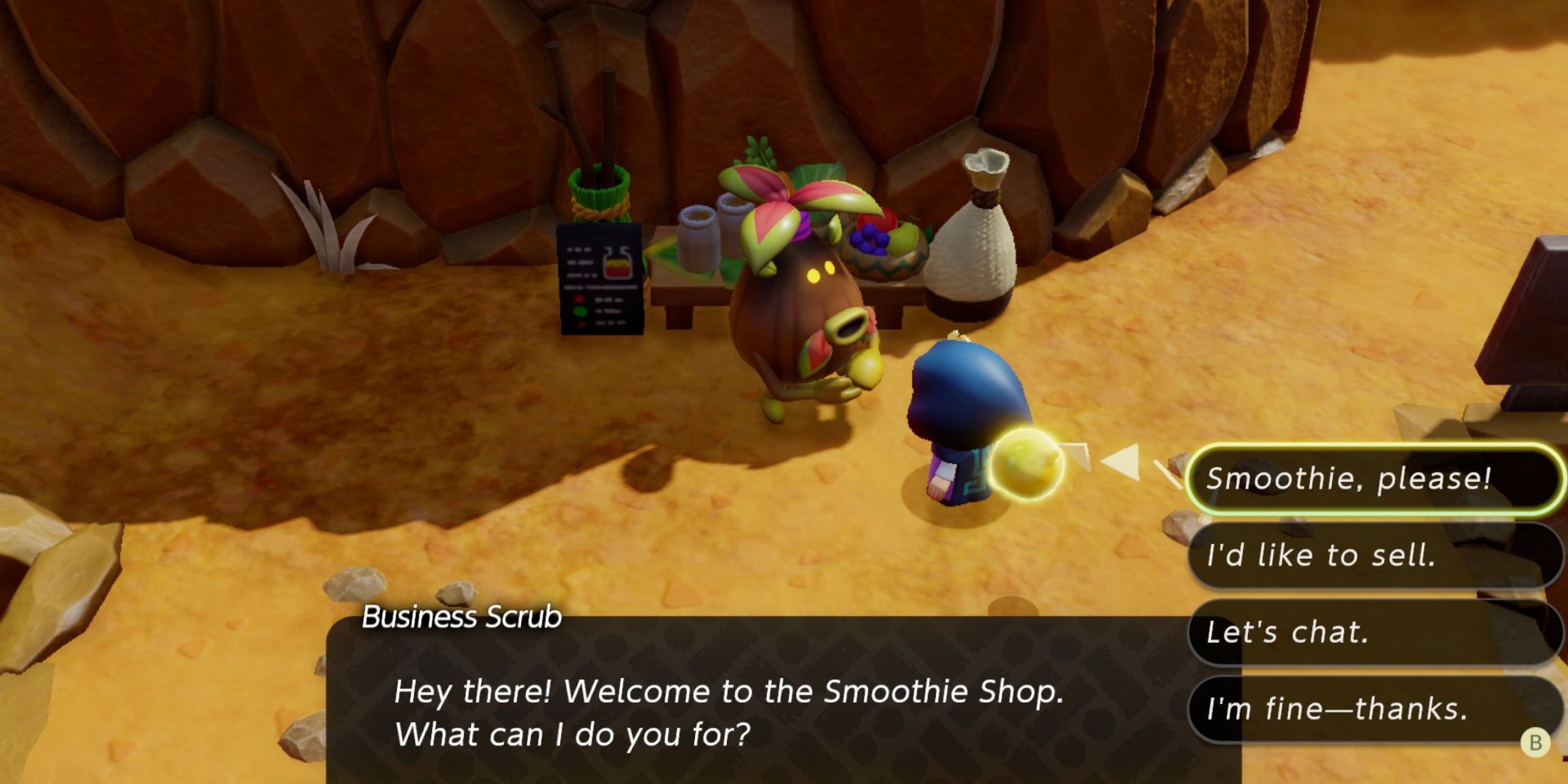 Zelda: Echoes of Wisdom Has In-Game Smoothie Shops