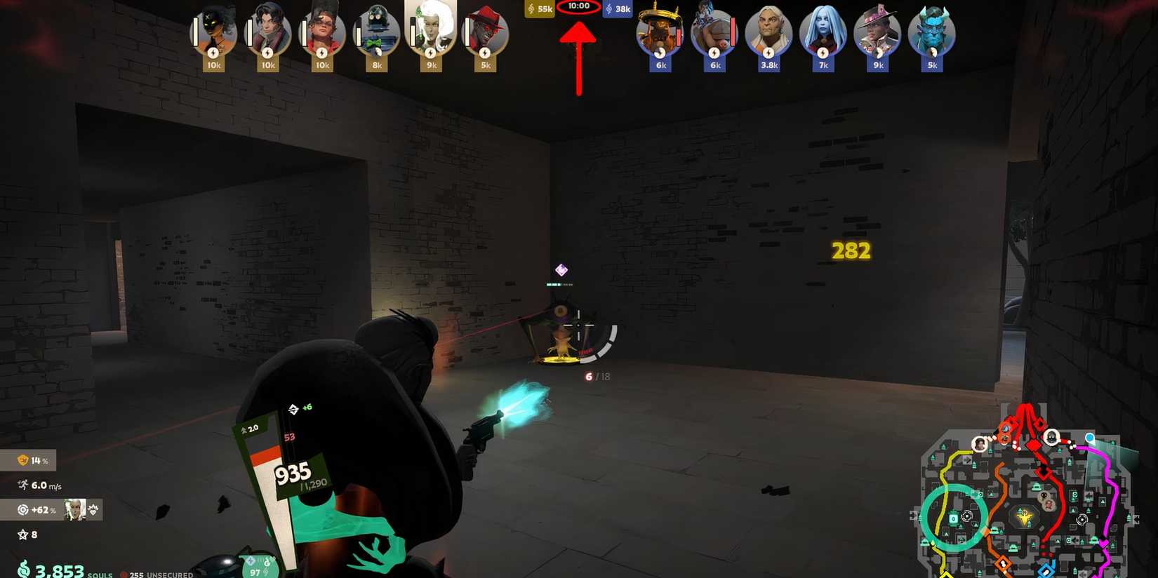 10 minute timer in Deadlock