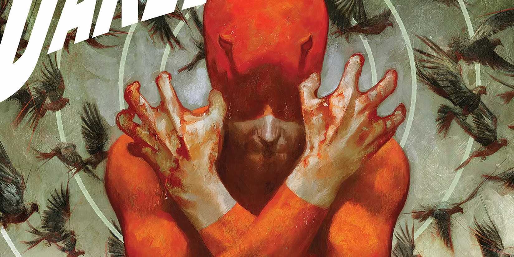Daredevil looking based with bloody hands