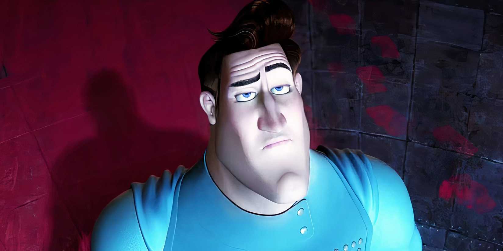 Metro Man looking bored