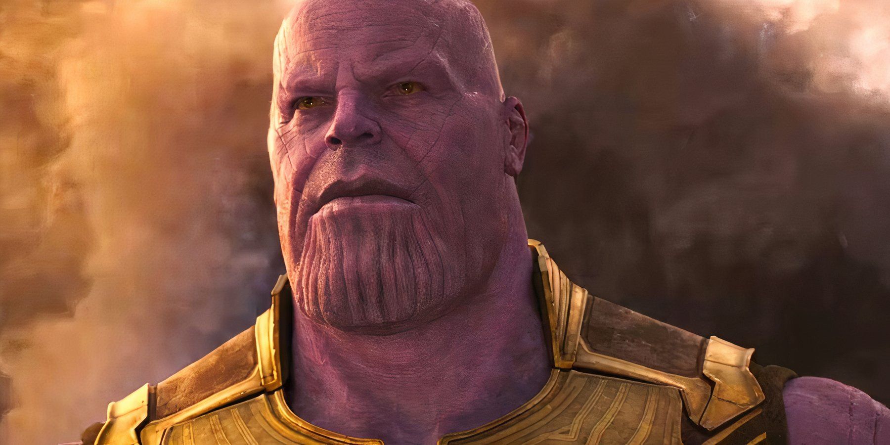 A picture of Thanos in Avengers Infinity War