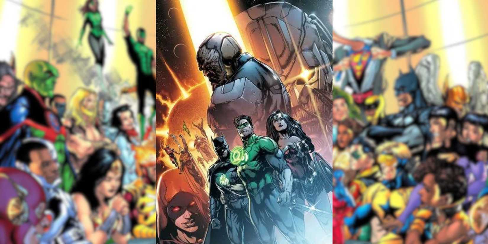 Cover of Darkseid War in Justice League #40, 2015