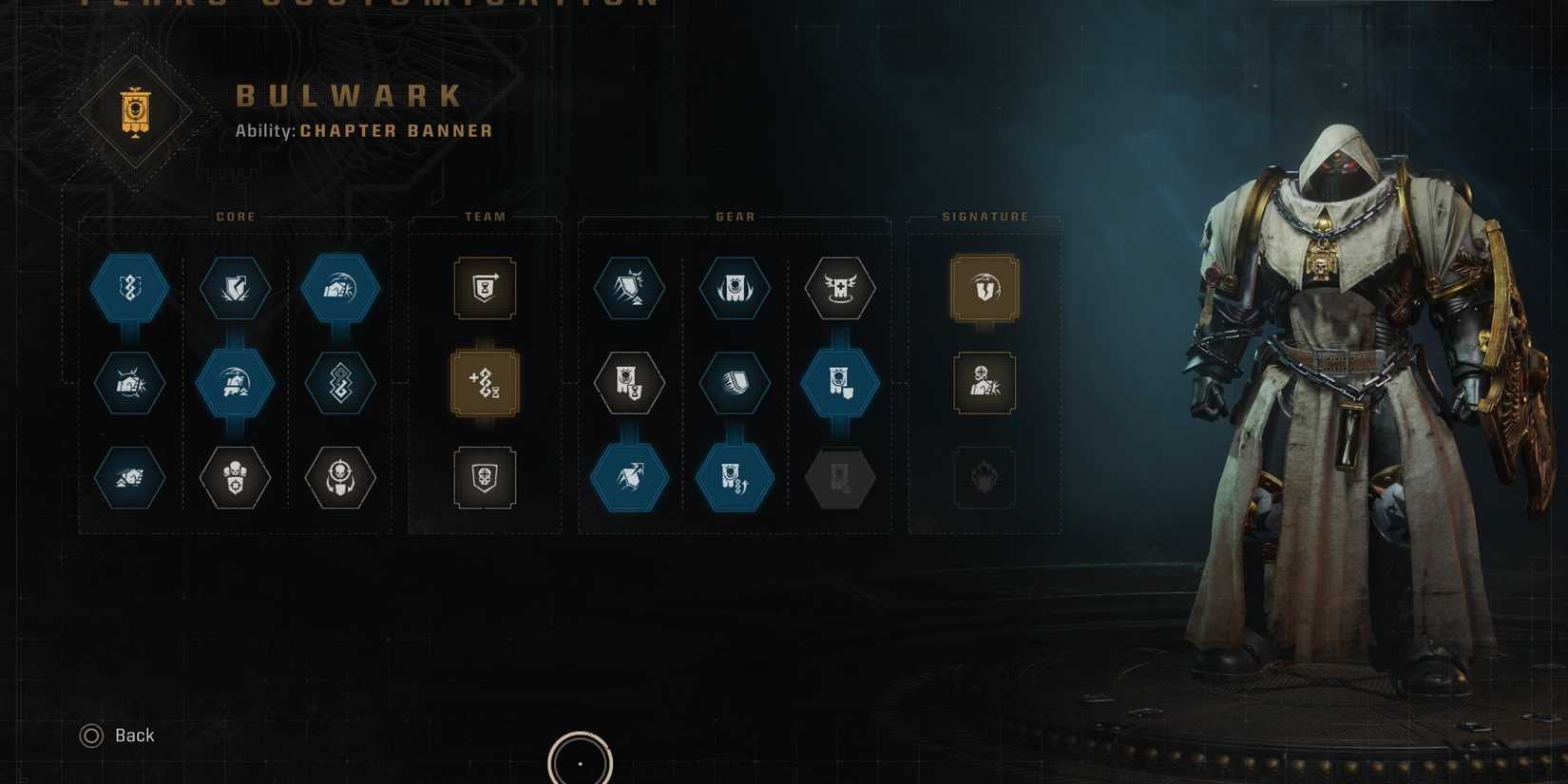 bulwark build perk tree