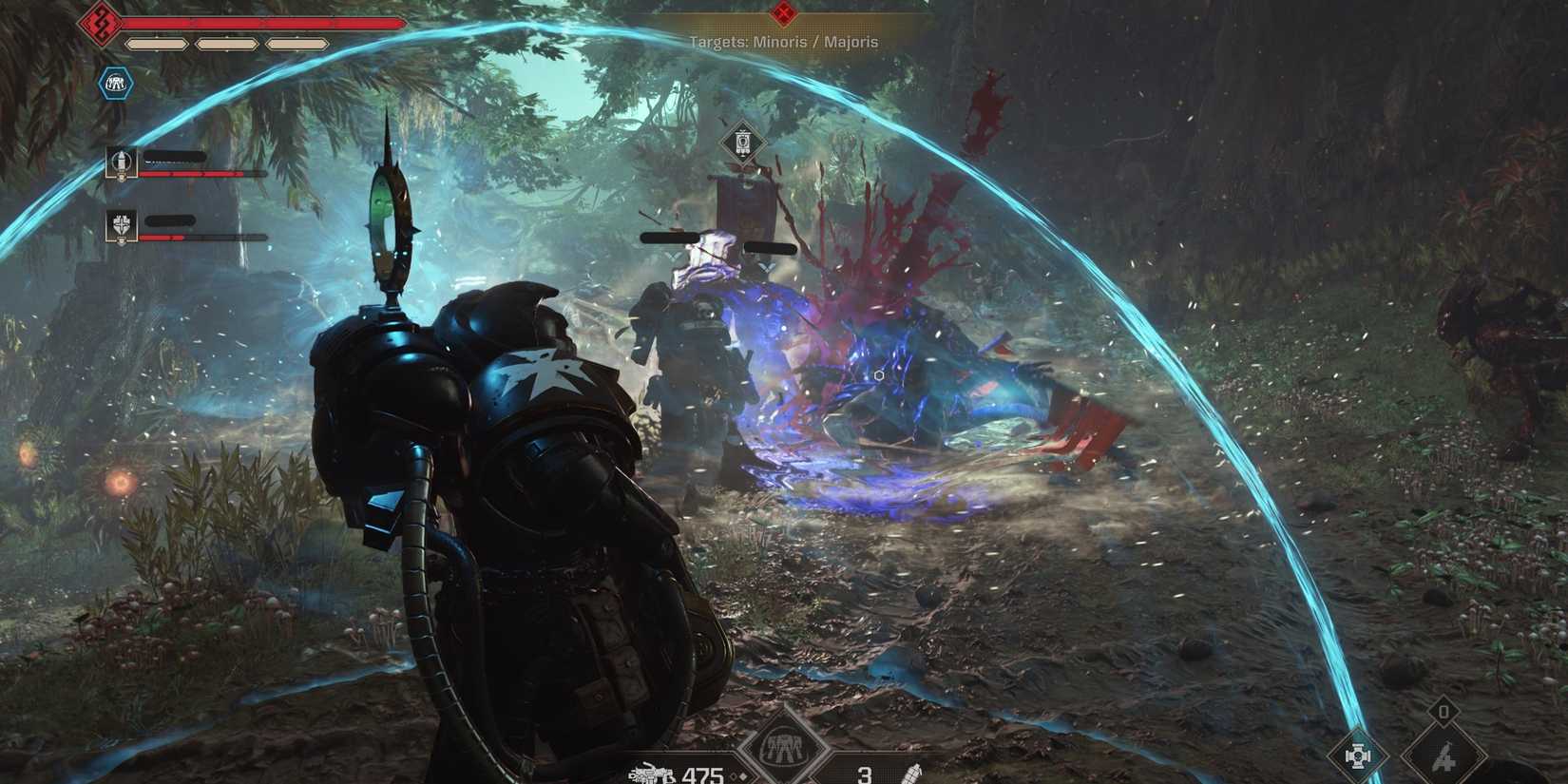 a heavy class and bulwark use their abilities