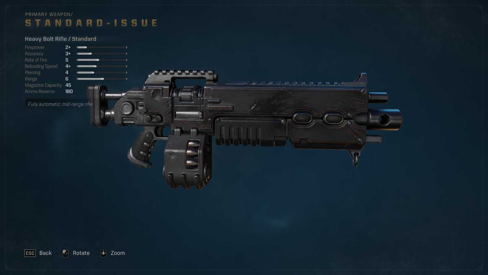 The Heavy Bolt Rifle in Space Marine 2