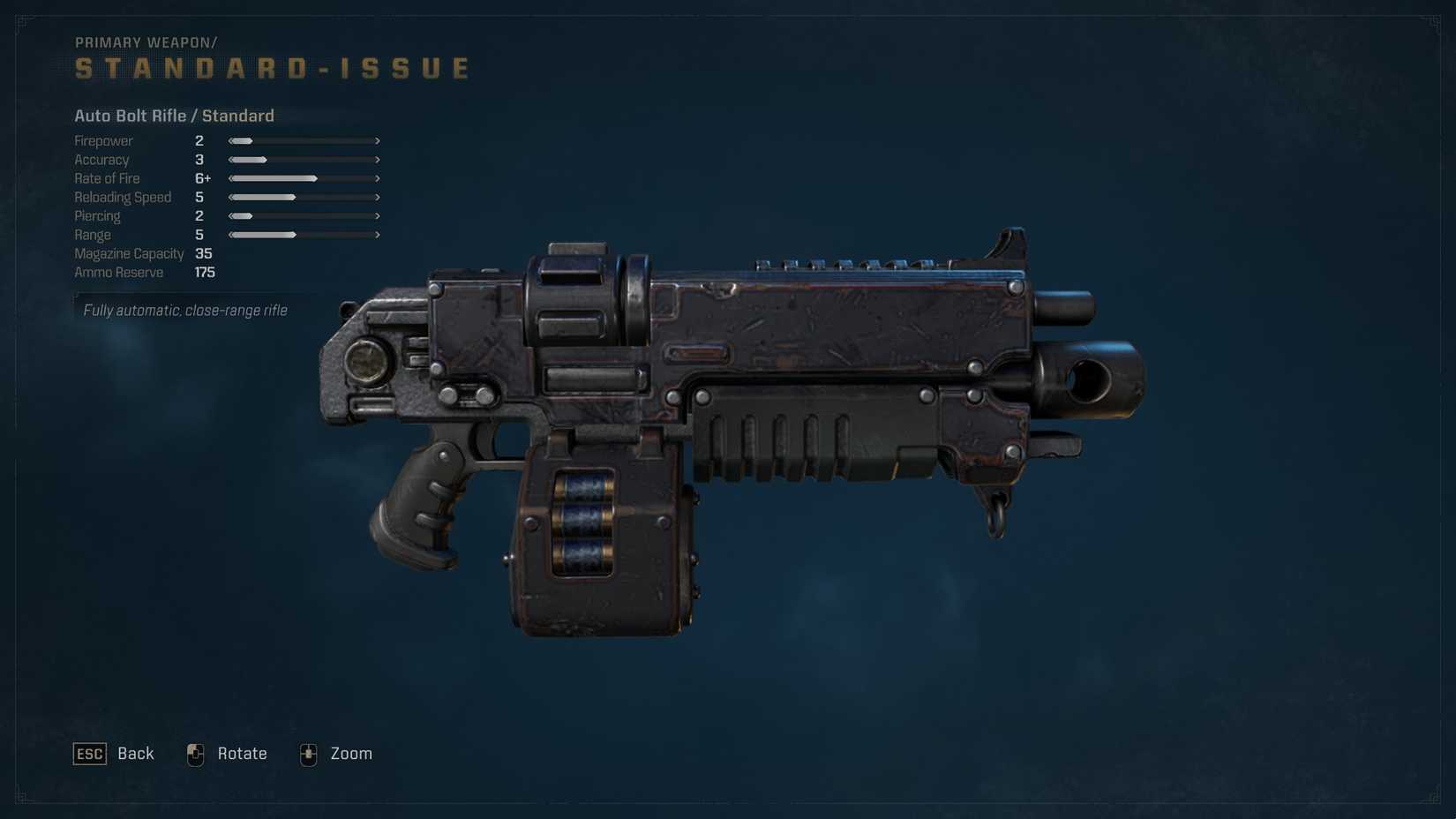 The Auto Bolt Rifle in Space Marine 2