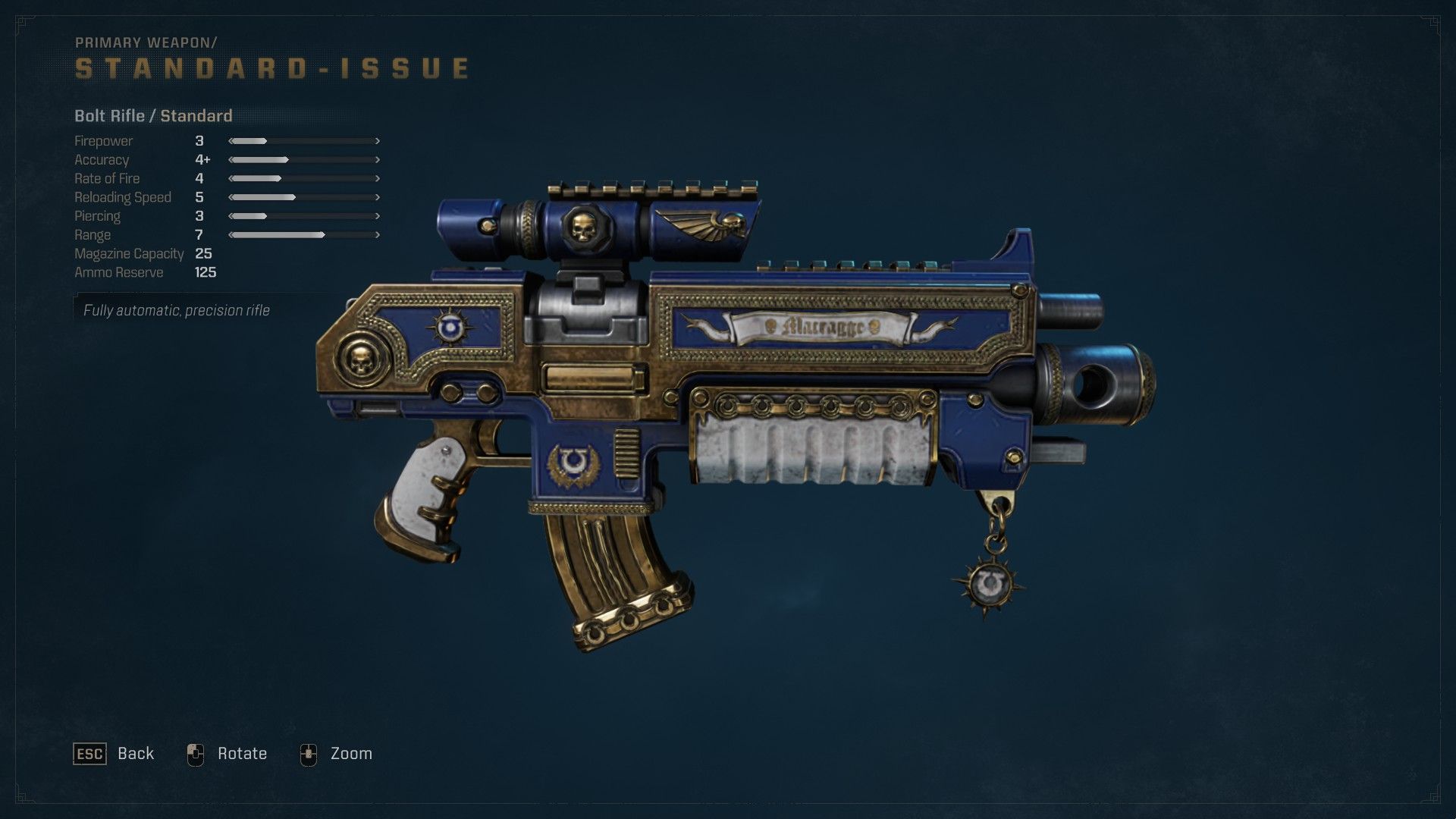 The Bolt Rifle in Space Marine 2