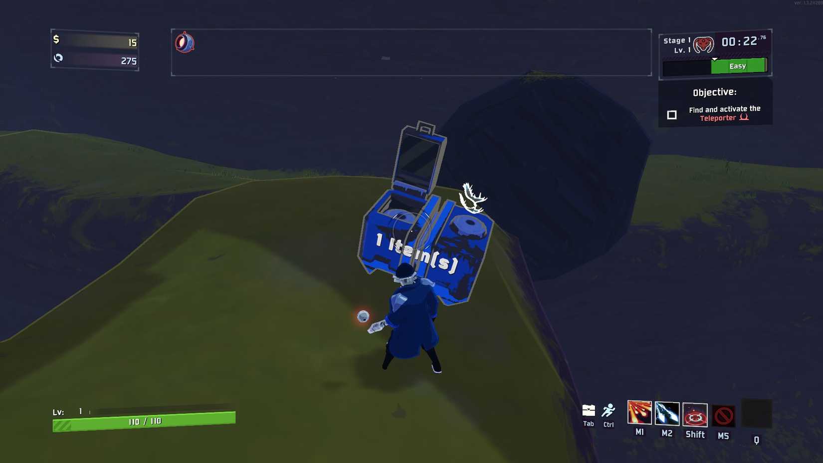 A 3D printer in Risk of Rain 2