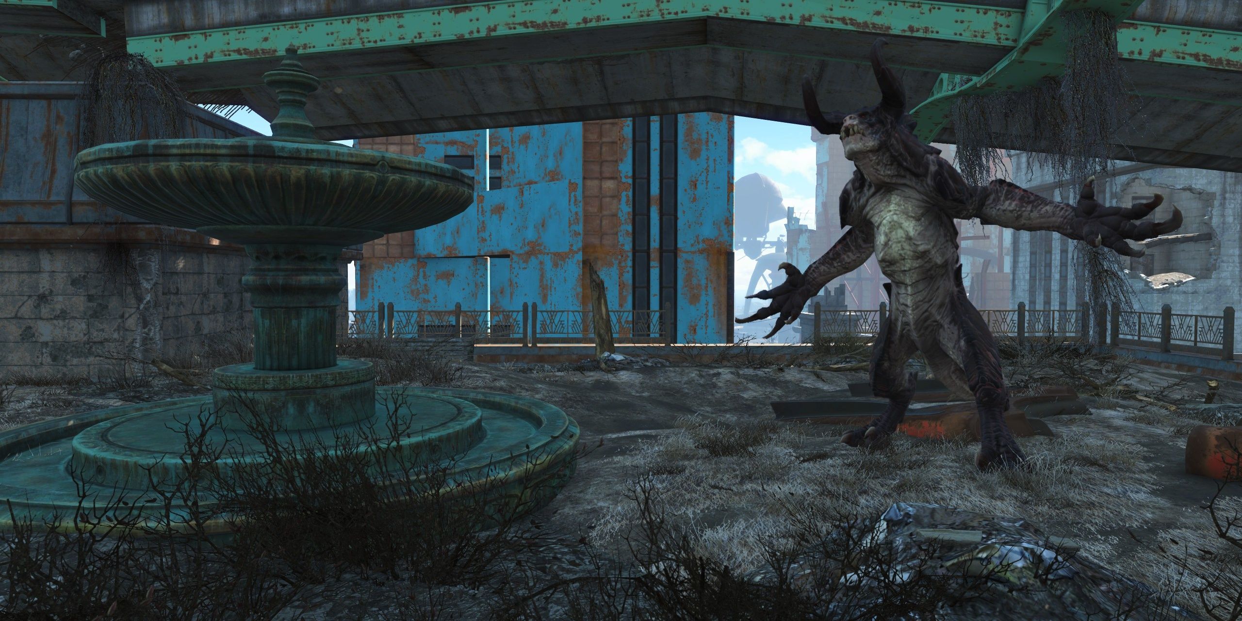 deathclaw at garden terrace