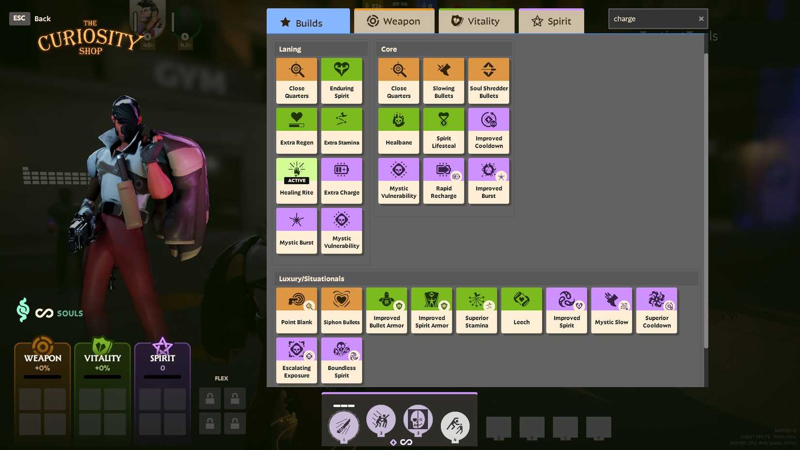 Serrated Knife Bleed Build for Shiv in Deadlock