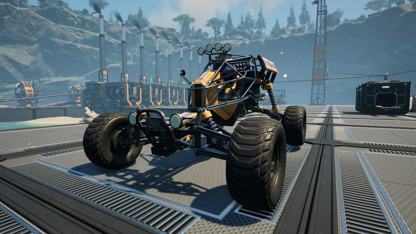 An Explorer in Satisfactory